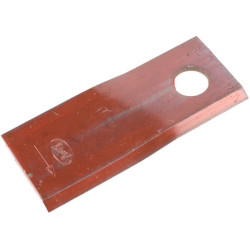 Vejapjovės peilis kairysis 120x48x4mm, anga Ø18.50mm, tinka Lely 4120114730