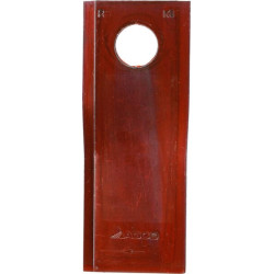 Vejapjovės peilis RH 120x48x4mm, anga Ø18.50mm, tinka Lely 4120114740