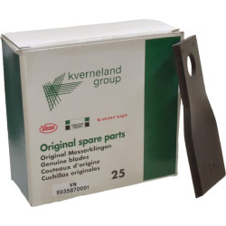 Šienapjovės peilis RH 120x48x4mm, skylė Ø18.50mm, tinka Vicon/Gehl/Lely/New Holland/Pöttinger, 25 vnt. pakuotė VN9935870001