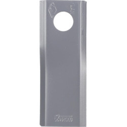 Šienapjovės peilis RH 122x45x4mm, skylė Ø18.25mm, tinka Kuhn 25 vnt. pakuotėms 56451300