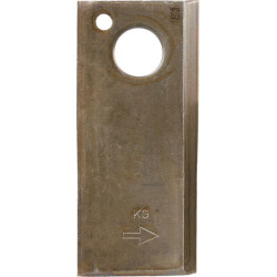 Vejapjovės peilis kairysis 107x48x4mm, anga Ø18,50mm, tinka Vicon/PZ 25 vnt. VN9936155901