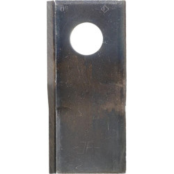 Vejapjovės peilis RH 106x49x4mm anga Ø19mm Tinka Kongskilde JF/Stoll 8113800063