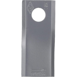 Šienapjovės peilis kairysis 93x40x3mm, skylė Ø16.25mm, tinka Kuhn 25 vnt. pakuotėms 56151200