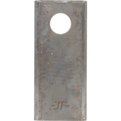 Žoliapjovės peilis LH/RH 114x48x4mm anga Ø19mm Tinka Kongskilde JF/Stoll 8113800027