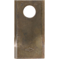 Vejapjovės peilis kairysis 93x47x3mm, anga Ø19mm, tinka Taarup/PZ/Vicon, 25 vnt. pakuotė, KT4189400001