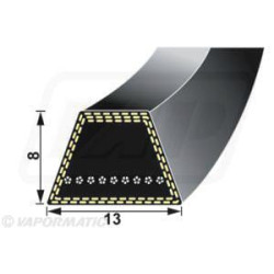 Pavaros diržo komplektas Spa2882-4 VLD4077