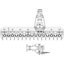 KM150-S gyvatvorių žirklės 1,50 m komplektas 12439