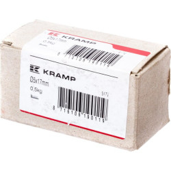 Kniedės po 0,5 kg pakuotėje 5x17 517V