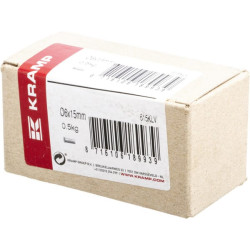 Kniedės po 0,5 kg, 6x15, 615KLV