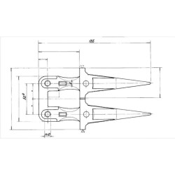 Pirštas (tarpais) 276242RM