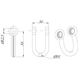 Spragiklio apkaba, tinkanti Maletti BH3470