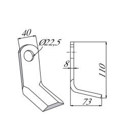 Smūginis plikis Falconeroi CK1900