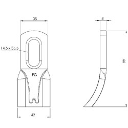 Dvigubo smūgio smūginis spyruoklinis DB353N