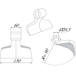 Plaktukas 14 Maschio M03400410R
