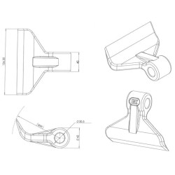 Smūginis plaktukas, 20,5 mm skersmens, Herder CK0965