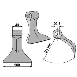 Plaktukas Agrimaster CK1161