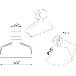 Plaktukas-smulkintuvas Humus CK1950