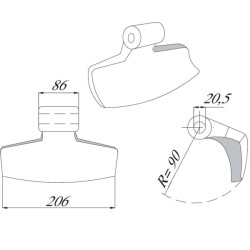 Plaktukas-smulkintuvas Willibald CK4375