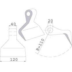 Plaktukas-smulkintuvas Cabe CK1530
