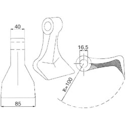 Plaktukas Agrimaster CK1180