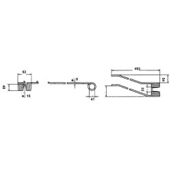 Rotacinis akėčvirbas CCW Pöttinger 436007KR