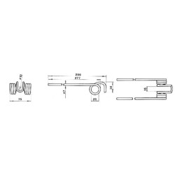 Dvigubas rotacinis dantis LFE 442851102N