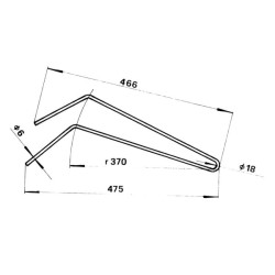 Sukamieji noragai dvigubi Welger 001138N