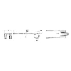 Dvigubas rotacinis dantis PZ VGPZ9N