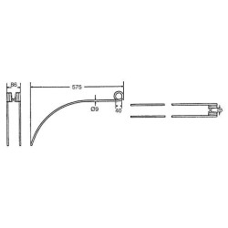 Originalus rotacinis dantis Niemeyer 600014