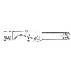 Originalus rotacinis dantis Niemeyer 600034