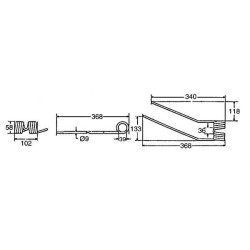 Rotacinis akėtvirbas CW Fella 487133KR