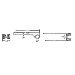 Rotacinis dantis CW PZ VGPZ214KR