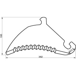Rulonų preso peilis SM05522