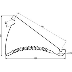Siloso peilis Kemper SM74810