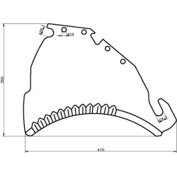 Siloso peilis Strautmann SM04250