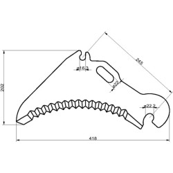 Siloso peilis Mengele SM18586