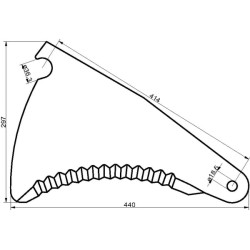 Siloso peilis Kemper SM17082
