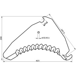 Siloso peilis SM06899
