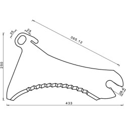 Siloso peilis Mengele Lely SM18401