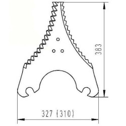 Siloso vežimėlio peilis, „Exact Cut“ 763345002