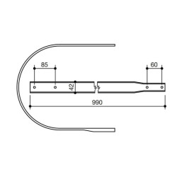 Paėmimo juosta Pöttinger 60028161N
