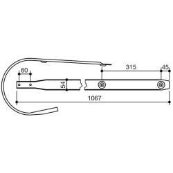 Grandiklio juosta ilga 009381981N