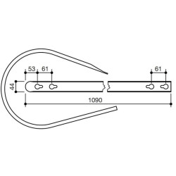 Paėmimo juosta Welger 1257521502N