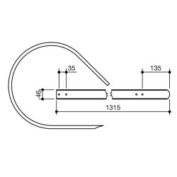 Paėmimo juosta Welger 1121420416N