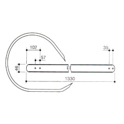 Paėmimo juosta Welger 1721420501N