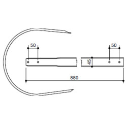 Garso paėmimo juosta 0009034651KR