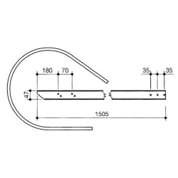 Paėmimo juosta Welger 1120421301N