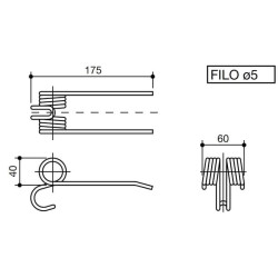 Rinktuvo dantis AMA 2005032N