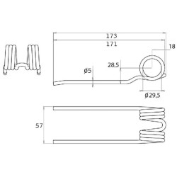 Paėmimo dantis Mengele 02128199N