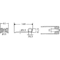 Originalus surinkimo dantis VF06572888